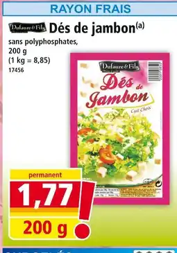 Norma DUFAURE & FILS Dés de jambon offre