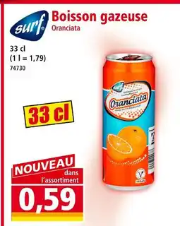 Norma Surf Boisson gazeuse Oranciata offre