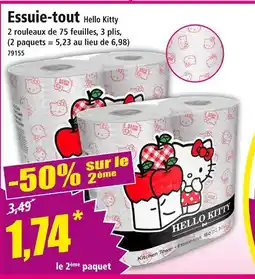 Norma HELLO KITTY Essuie-tout offre