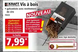 Norma Kraft Werkzeuge Vis à bois offre