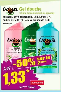 Norma USHUAIA Gel douche offre