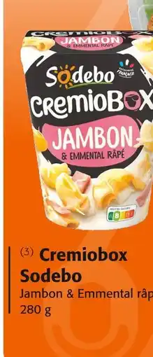 Colruyt SODEBO Cremiobox offre
