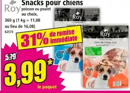 Norma ROY Snacks pour chiens offre