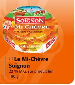 Colruyt Soignon Le Mi-Chèvre offre
