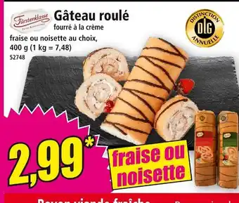 Norma Fürstenklasse Gâteau roulé offre