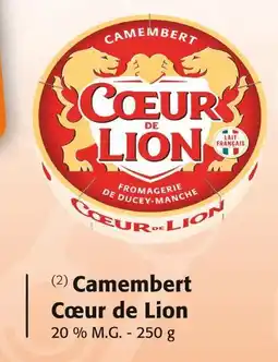 Colruyt CŒUR DE LION Camembert offre