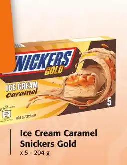 Colruyt SNICKERS Ice Cream Caramel Gold offre