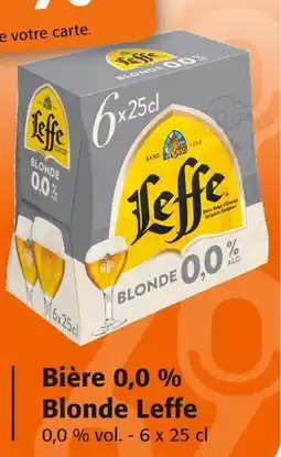 Colruyt LEFFE Bière 0,0 % offre