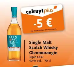 Colruyt Glenmorangie Single Malt Scotch Whisky offre