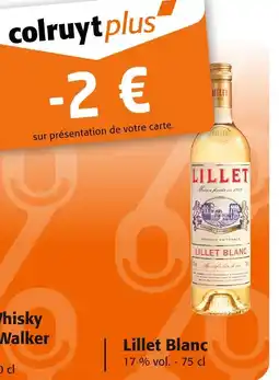 Colruyt LILLET BLANC Lillet Blanc offre