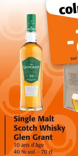Colruyt GLEN GRANT Single Malt Scotch Whisky offre