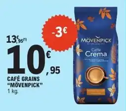 E.Leclerc Express Café grains mövenpick offre
