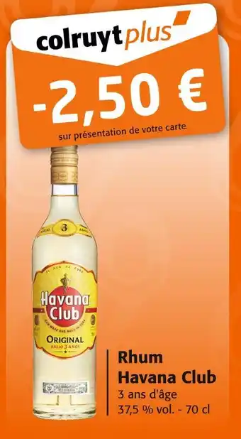 Colruyt HAVANA CLUB Rhum offre