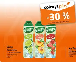 Colruyt Teisseire Sirop offre
