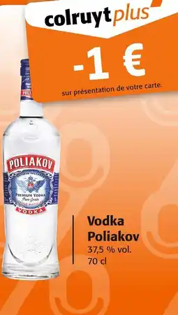 Colruyt Poliakov Vodka offre