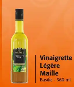 Colruyt MAILLE Vinaigrette Légère Basilic offre