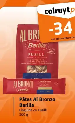 Colruyt Barilla Pâtes al bronzo offre