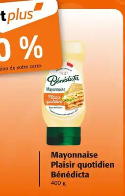 Colruyt BÉNÉDICTA Mayonnaise plaisir quotidien offre