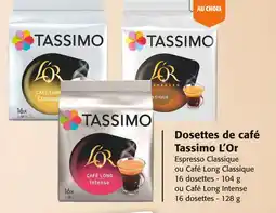Colruyt TASSIMO Dosettes de café offre