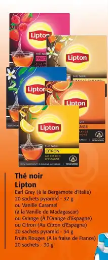 Colruyt LIPTON Thé noir offre