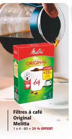 Colruyt MELITTA Filtres à café original offre