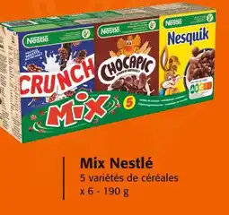 Colruyt NESTLÉ Mix nestlé offre