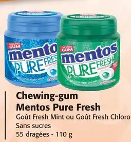 Colruyt MENTOS Chewing-gum Pure Fresh offre