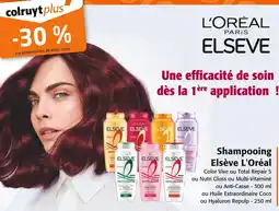 Colruyt ELSÈVE L'ORÉAL Shampooing offre