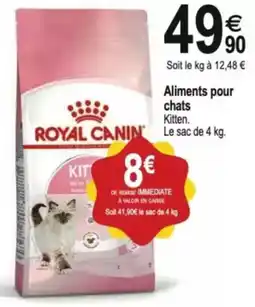 TridĂŽme ROYAL CANIN Aliments pour chats offre