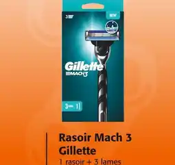 Colruyt Gillette Rasoir Mach 3 offre