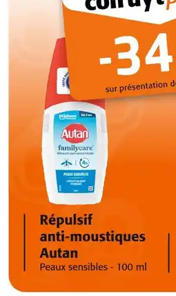 Colruyt AUTAN Répuslif anti-moustiques offre