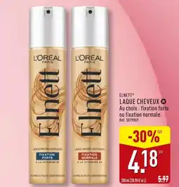 ALDI ELNETT Laque cheveux offre