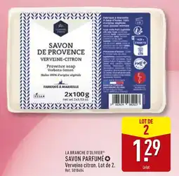 ALDI LA BRANCHE D'OLIVIER Savon parfumé offre