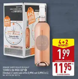 ALDI Domaine sainte eulalie du viala Terres du midi igp offre