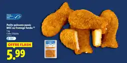 Lidl Petits poissons panés au fromage fondu offre