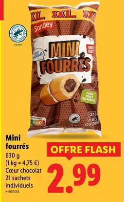 Lidl SONDEY Mini fourrés offre