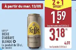 ALDI Leffe bière d'abbaye blonde offre