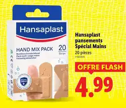 Lidl HANSAPLAST Pansements spécial mains offre