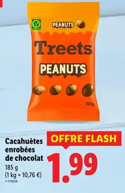 Lidl Cacahuètes enrobées de chocolat offre
