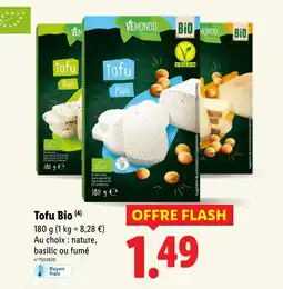 Lidl Vemondo Bio Tofu Bio offre