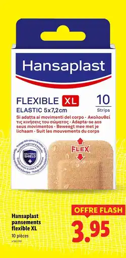 Lidl Hansaplast Pansements flexible xl offre