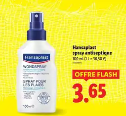 Lidl HANSAPLAST Spray antiseptique offre