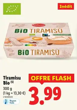 Lidl Milbona Tiramisu Bio offre