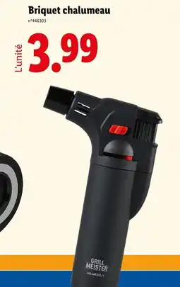 Lidl GRILL MEISTER Briquet chalumeau offre