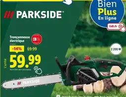 Lidl PARKSIDE Tronçonneuse électrique offre