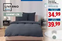 Lidl LIVARNO home Gamme lin offre