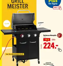 Lidl Grill Meister Barbecue Memphis offre