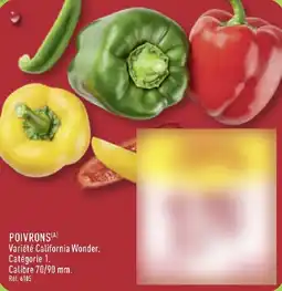 ALDI Poivrons offre