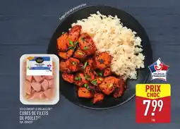 ALDI Cubes de filets de poulet offre