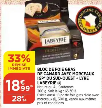 Bloc de Foie Gras de Canard Avec Morceaux
